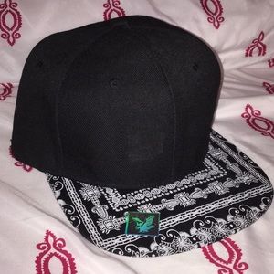 Black and White design hat
